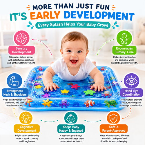 Baby Water Play Mat™ | Fun Tummy Time Toy